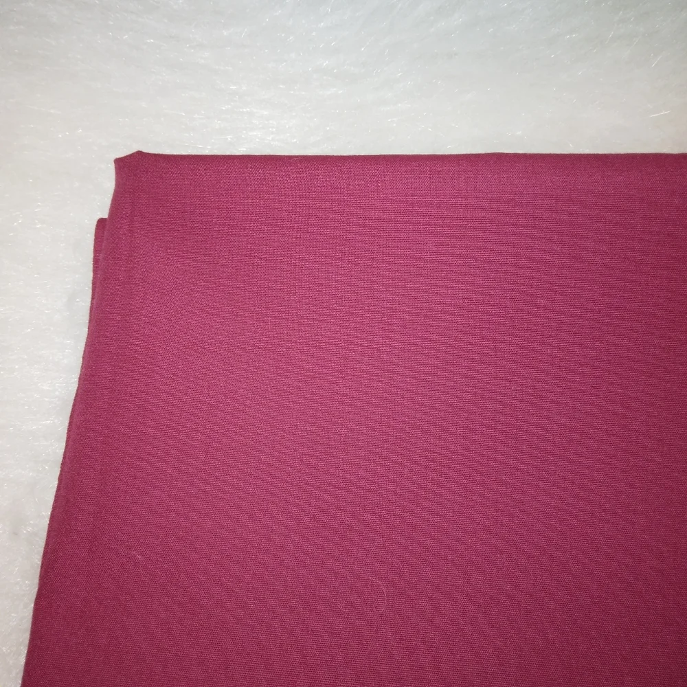 FABRIC Solid Marron Poly/cotton, color is deeper irl, 1 yard